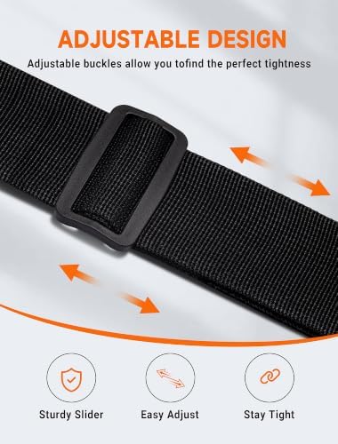 Adjustable Luggage Connector Straps, 4 Pack Luggage Straps - Image 3