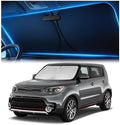 Magnelex Windshield Sun Shade for Kia Soul 2014-2019, Foldable Car Window by Magnelex