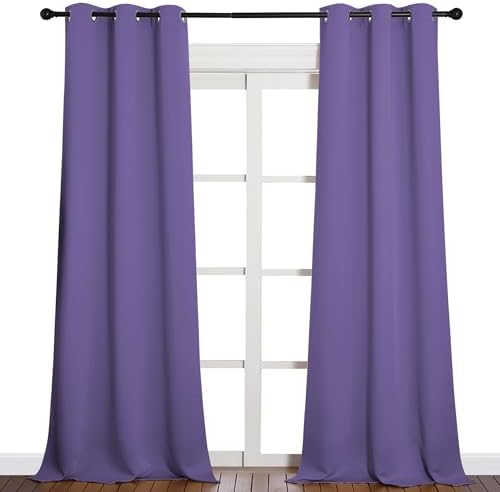 NICETOWN Patio Glass Door Blackout Curtains - Image 2