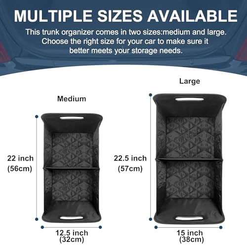 Deosk Car Trunk Organizer for SUV, Car Organizers and Storage - Image 3