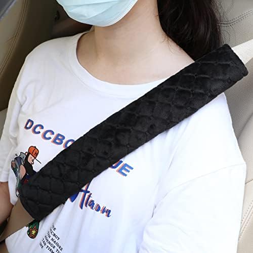 Tatuo 4 Pack Seat Belt Cover Extra Long Soft Pad - Image 3