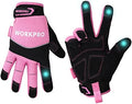 WORKPRO Safety Work Gloves, Mechanic Working Gloves by WORKPRO