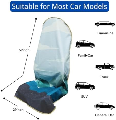 Waterproof Car Seat Cover for Front Seats, Protector for Cars SUVs Trucks - Image 6