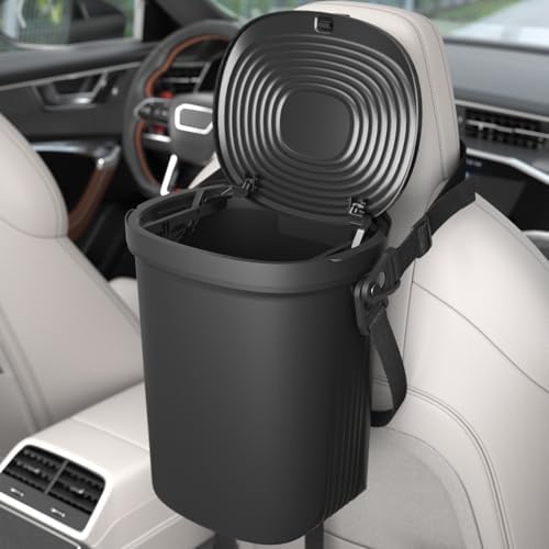 Garoopion Soft Silicone Car Trash Can 1.9 Gallon - Image 2