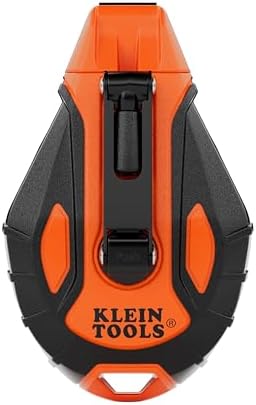 KLEIN TOOLS CHLK50S Chalk Reel, 4:1 Gear Ratio, Quick-Release Spool Clutch by Unknown