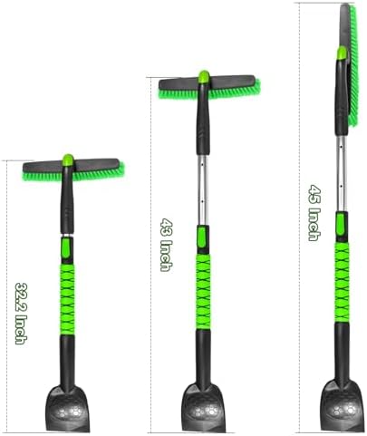 SEAAES 45 Inch Long Extendable Snow Brush - Image 7