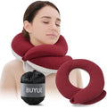 BUYUE Travel Neck Pillows for Airplanes, Memory Foam 360° Head Support Sleep by BUYUE