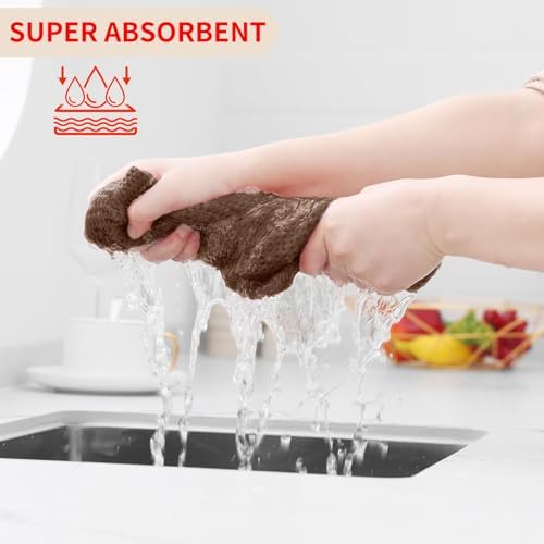 Homaxy 100% Cotton Waffle Weave Kitchen Dish Towels 18-Pack - Image 3