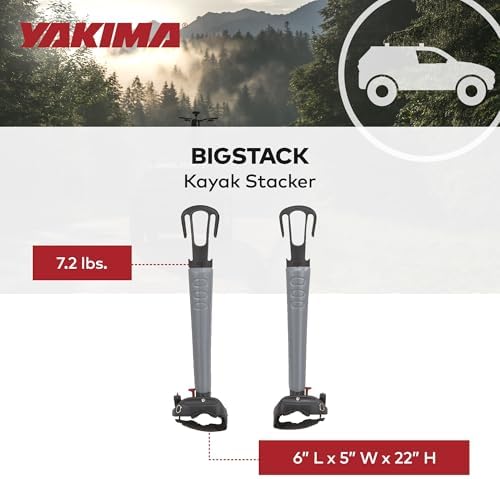 Yakima BigStack Rooftop Stacker Kayak Rack - Image 5