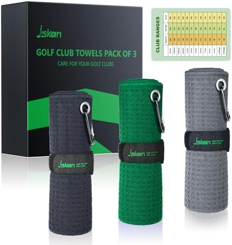 Jiskan Pro Golf Towel Microfiber Golf Towel - Image 2