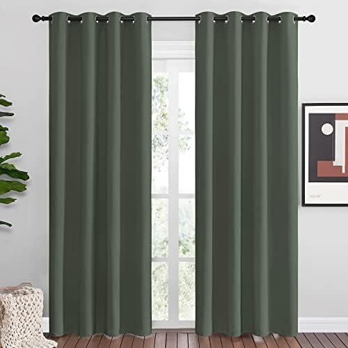 NICETOWN Dark Mallard Blackout Curtains by NICETOWN