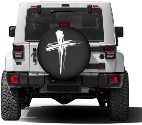 Delerain Cross Black Spare Tire Cover - Image 2