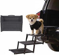 Dog Stairs 4 Steps Foldable Dog Ramp by Unknown