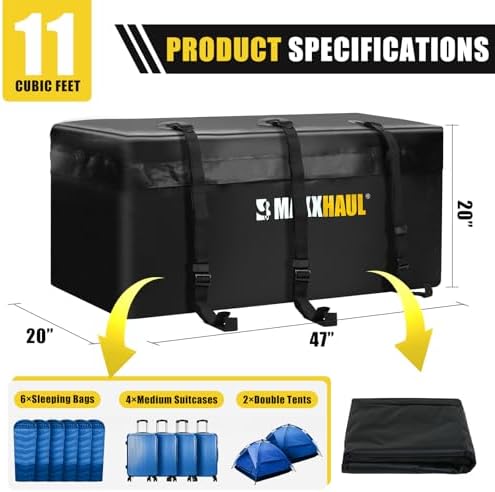 MaxxHaul Soft Shell Cargo Carrier Bag - Image 2