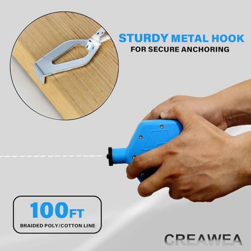 Heavy Duty Chalk Line, Professional Construction Marking Tool, 100-Foot Line - Image 5