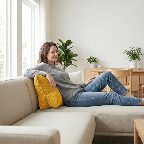 Pat. Pend. Corduroy Reading Back Pillow - Image 5