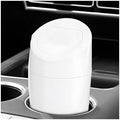 Car Trash Can Bin with Lid, Leakproof Portable Garbage Trash Bin Mini Cup by YTFRL