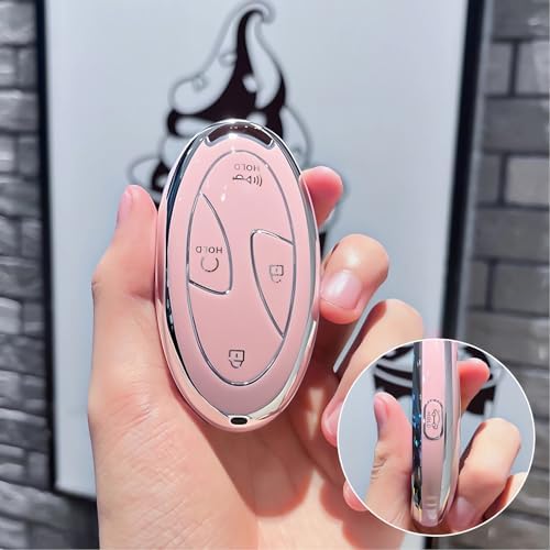 5 Buttons Compatible with Hyundai Key Fob Cover Accessories, Fits - Image 3