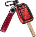 Lucrum Compatible with Honda Key Fob Cover & Keychain by Lucrum