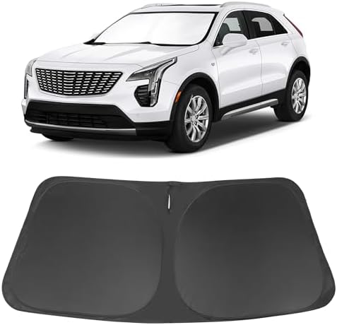 Windshield Sun Shade for 2019-2025 Cadillac XT4 Accessories by LHFLIVE