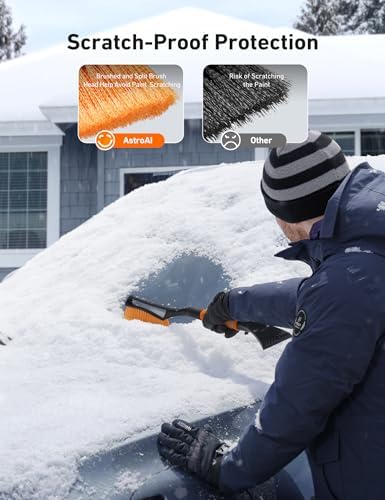 AstroAI 27" Snow Brush and Ice Scrapers - Image 4