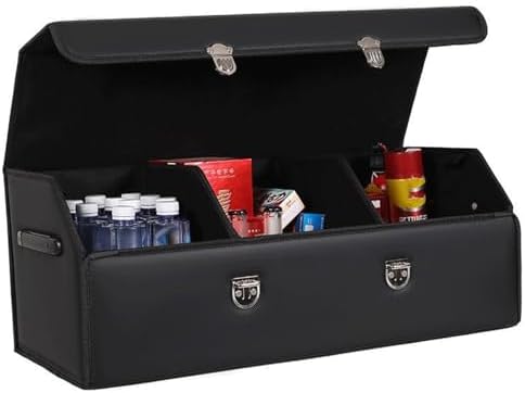 Car Trunk Organizer Leather Storage Box - Image 4