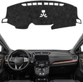 Dashboard Cover Dash Mat Fit for Ho-nda CR-V 2022-2017, Car Dash Board Mat by KEYOOG