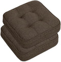 GOFORIT Chair Cushions Set of 2, Tufted Shredded Memory Foam Chair Pads by Unknown