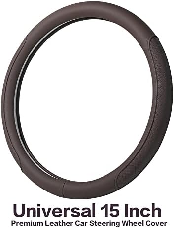 Microfiber Leather Steering Wheel Cover - Image 2
