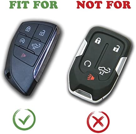 Key Fob Cover for 2026-2022 Chevy Silverado GMC Sierra 1500 2500HD 3500HD - Image 2