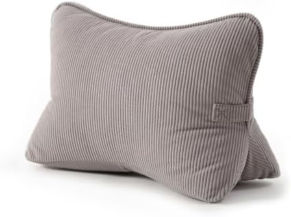 Pat. Pend. Corduroy Lumbar Support Pillow by Ailuteie