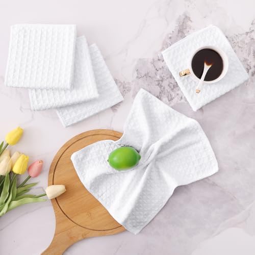 Homaxy Microfiber Waffle Weave Kitchen Dish Cloths, 12 Pack - Image 6