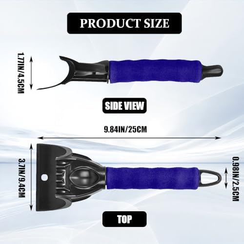 Ice Scraper for Cars and Small Trucks, Ice Scrapers for Car Windshield - Image 2