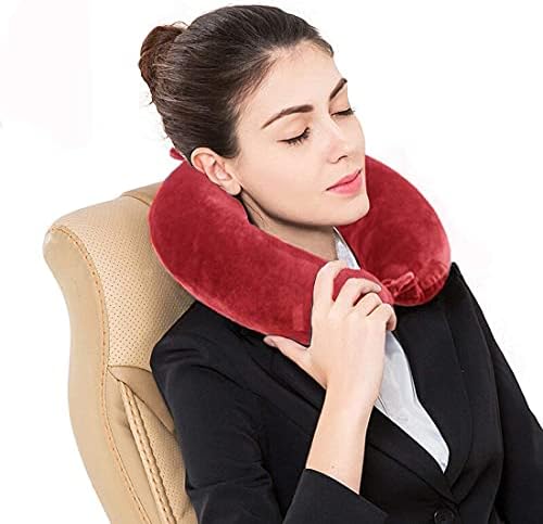 Travel Pillow - Memory Foam Neck Pillow Support Pillow, Luxury Compact & - Image 2