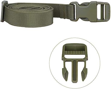 MAGARROW 78" x 1" Strap Buckle Packing Straps Adjustable 1-Inch Belt - Image 3