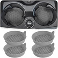 Zpana 4PCS Car Cup Holder Coasters, Silicone Non-Slip Vehicle Cup Recessed Mats by Zpana
