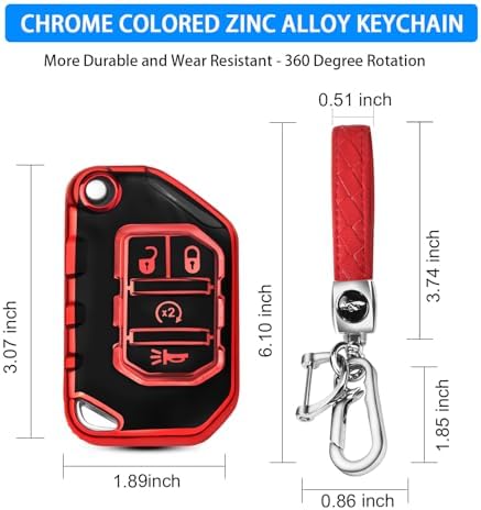 QBUC for Jeep Key Fob Cover - Image 5