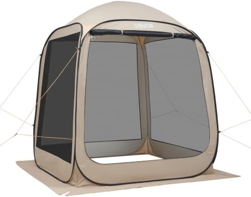 VEVOR Screen House Tent 6x6FT Pop-Up Screen Tent - Image 4
