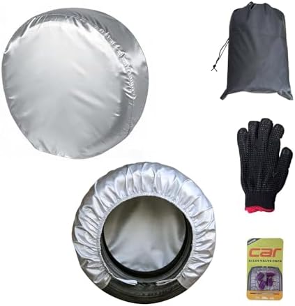 4-Pack RV Tire Covers, Waterproof & UV Resistant Wheel Covers - Image 5