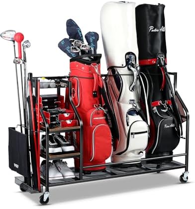 FHXZH Golf Bags Storage Garage Organizer by FHXZH