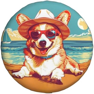 Funny Dog Spare Tire Cover Wheel Protectors - Image 2