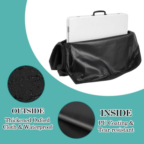 Klmnop 6 Ft Folding Table Storage Bag, Waterproof Heavy Duty Carry Bag - Image 5