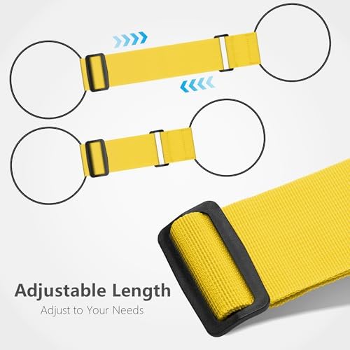 Mayski 4 Pack Adjustable Elastic Luggage Connector Straps - Image 4