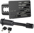 SINGARO Heavy American Flag Metal Trailer Hitch Cover by SINGARO