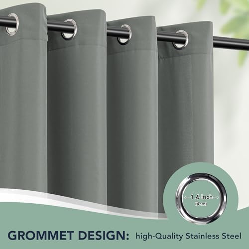 Patio Curtains Outdoor Waterproof, Privacy Drapes - Image 6
