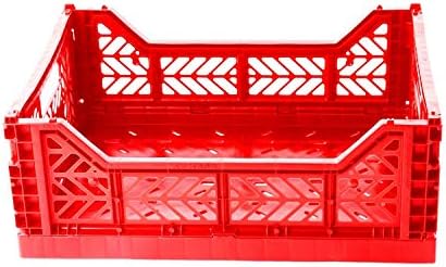2 x AY-KASA - Midi-Box Collapsible Storage Bin Container Basket Tote, Folding - Image 2
