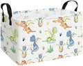 Rectangular Collapsible Parent Child Dragon Storage Basket Organizer by LANGYASHAN