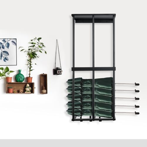 Garage Organization Storage, Metal Camping Chair Rack Wall Mount - Image 4