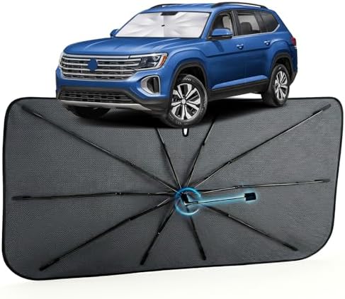 Car Windshield Sun Shade Umbrella by MakeLifeBetter