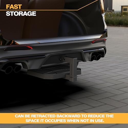 Adjustable-Height Pet Hitch Step, Dog Ramp - Image 5